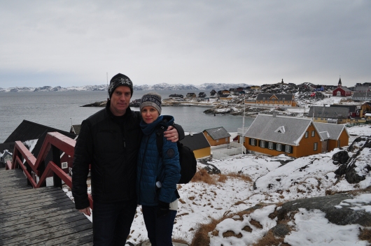 Ruth and Michael Haephrati in Greenland